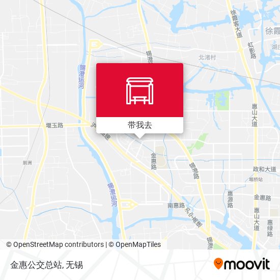 金惠公交总站地图