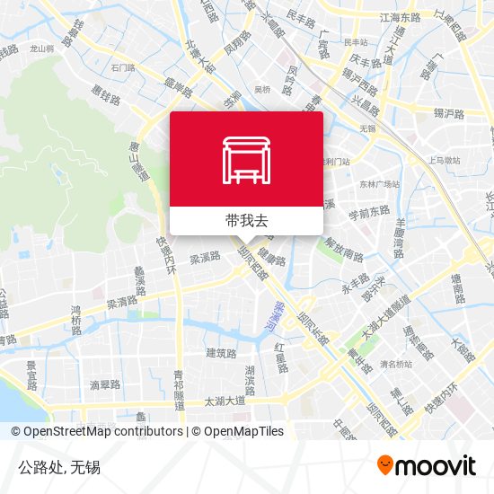 公路处地图