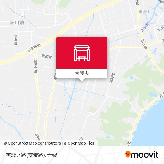 芙蓉北路(安泰路)地图
