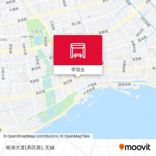 南湖大道(具区路)地图