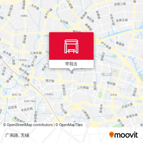 广南路地图