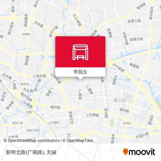 新明北路(广南路)地图