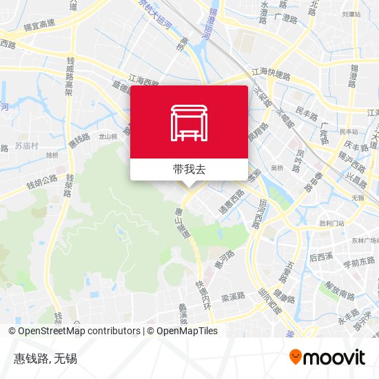 惠钱路地图
