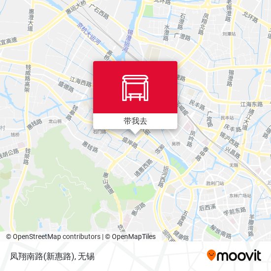 凤翔南路(新惠路)地图