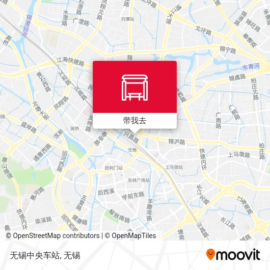 无锡中央车站地图