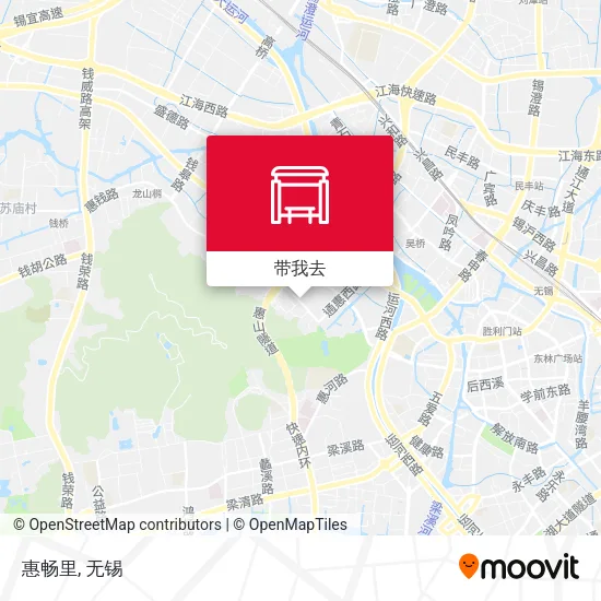 惠畅里地图