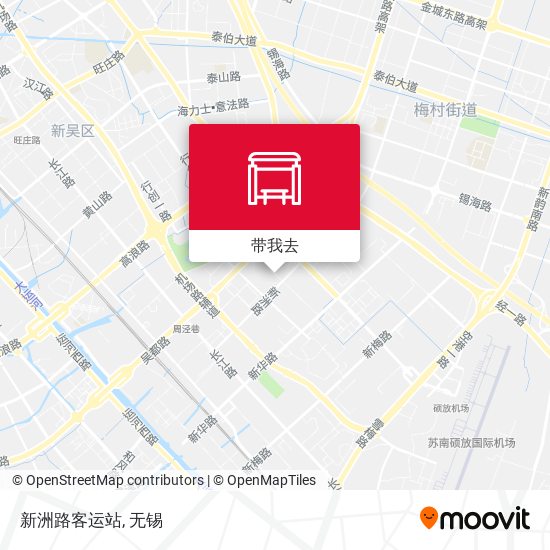 新洲路客运站地图