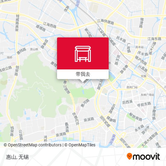 惠山地图