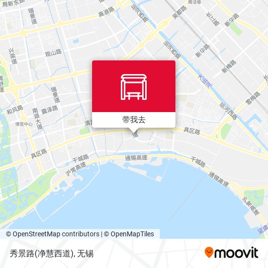 秀景路(净慧西道)地图