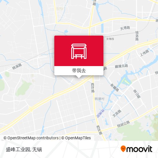 盛峰工业园地图
