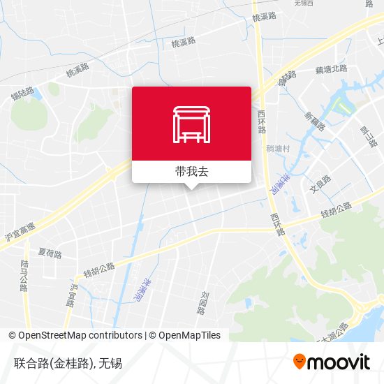 联合路(金桂路)地图