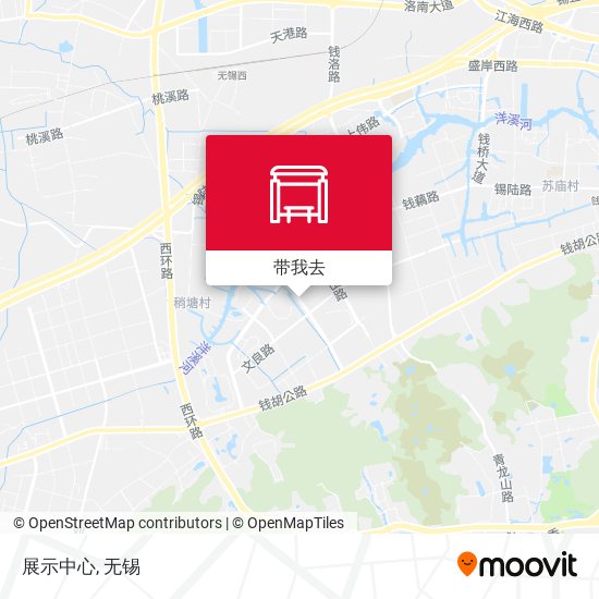 展示中心地图
