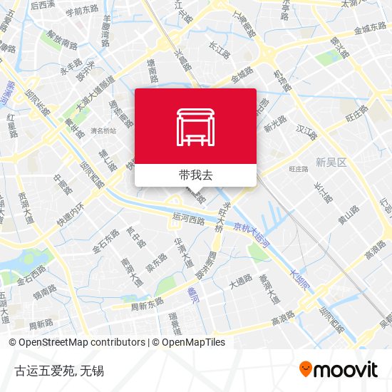 古运五爱苑地图