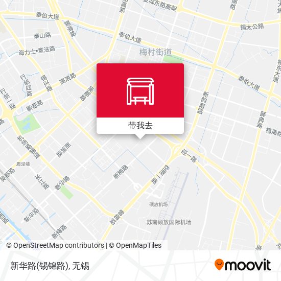 新华路(锡锦路)地图