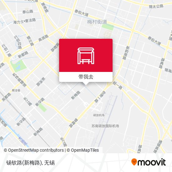 锡钦路(新梅路)地图