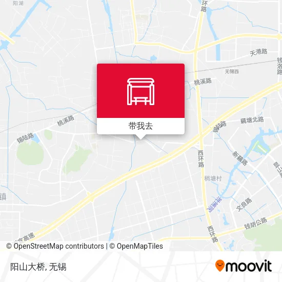阳山大桥地图