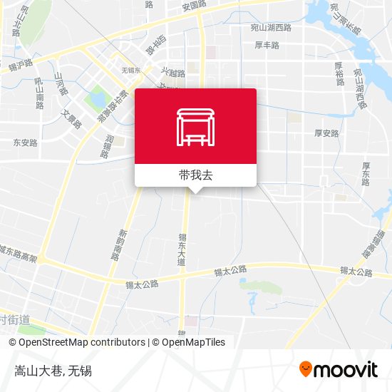 嵩山大巷地图