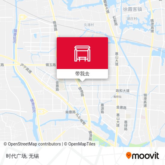 时代广场地图
