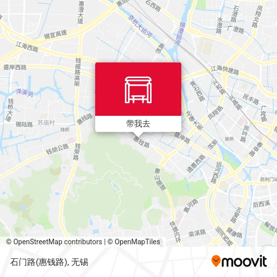 石门路(惠钱路)地图