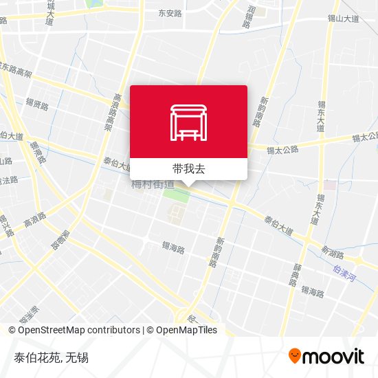 泰伯花苑地图