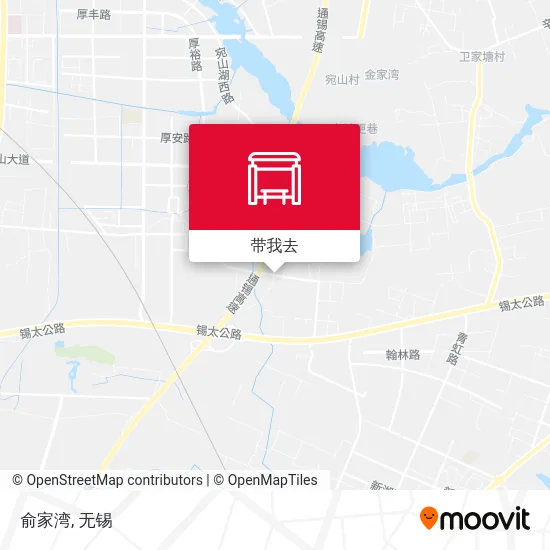 俞家湾地图