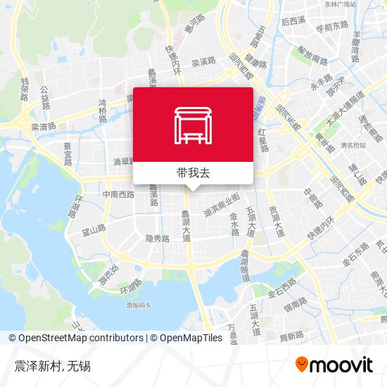 震泽新村地图