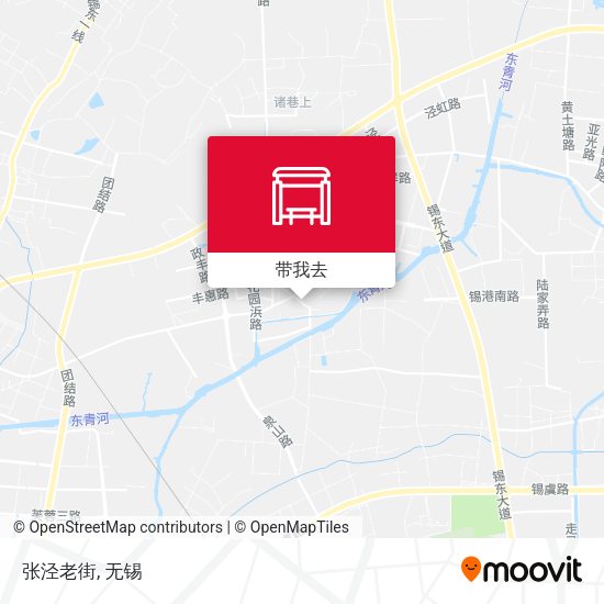 张泾老街地图