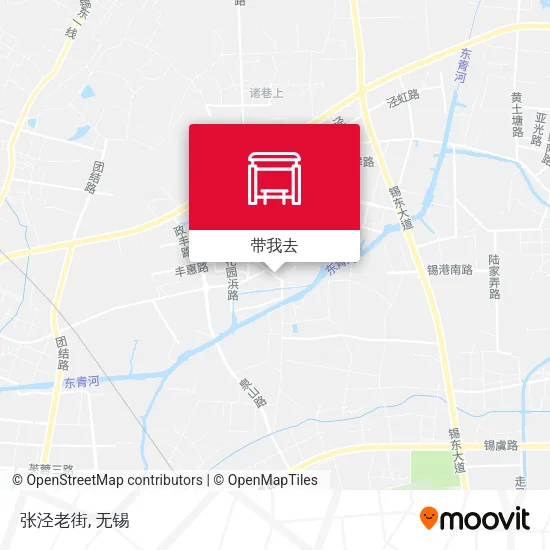 张泾老街地图