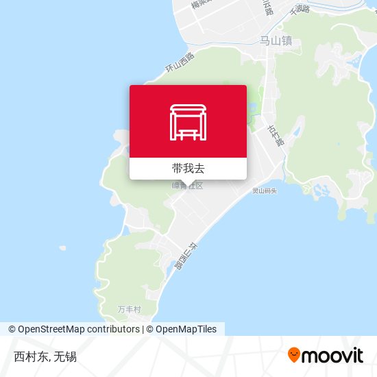 西村东地图