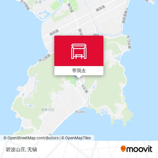碧波山庄地图