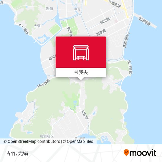 古竹地图