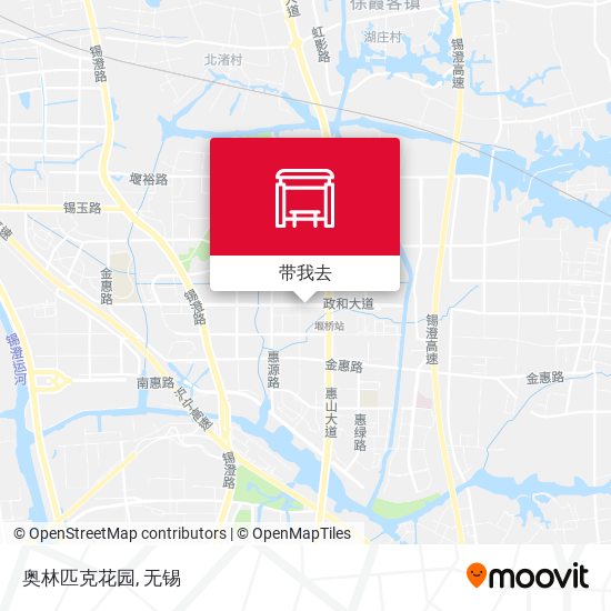 奥林匹克花园地图