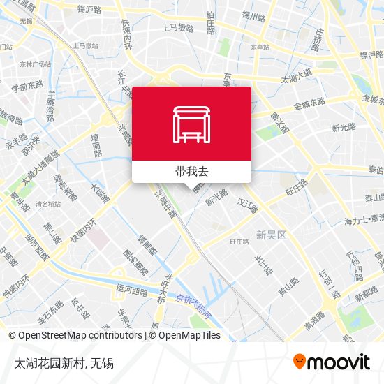太湖花园新村地图