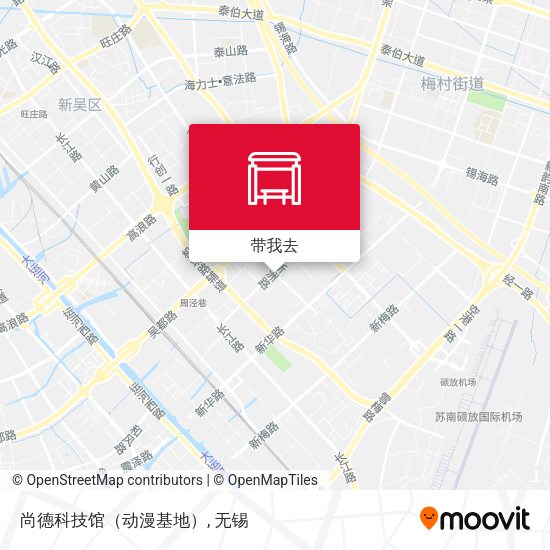 尚德科技馆（动漫基地）地图