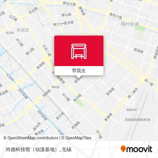 尚德科技馆（动漫基地）地图