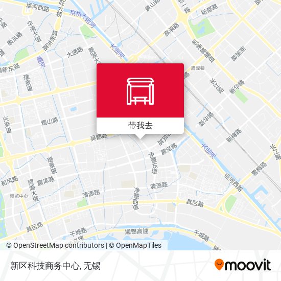 新区科技商务中心地图