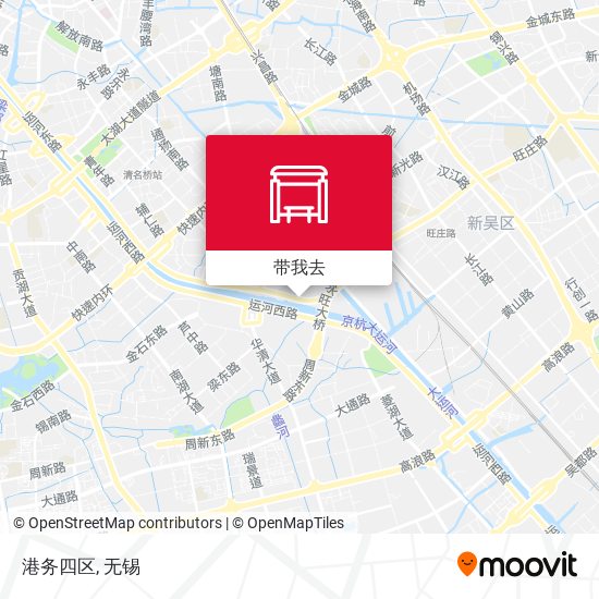 港务四区地图