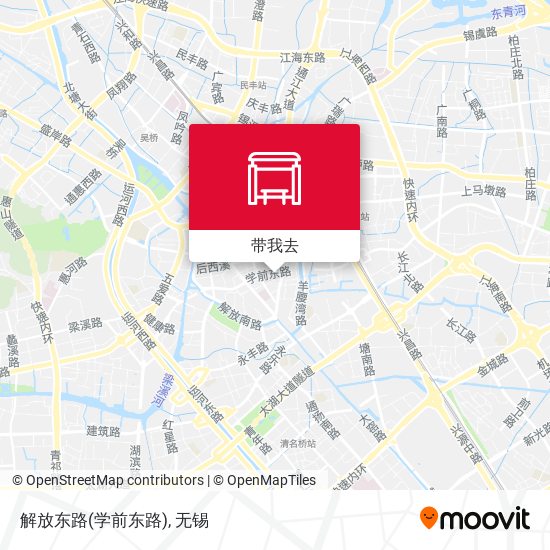 解放东路(学前东路)地图