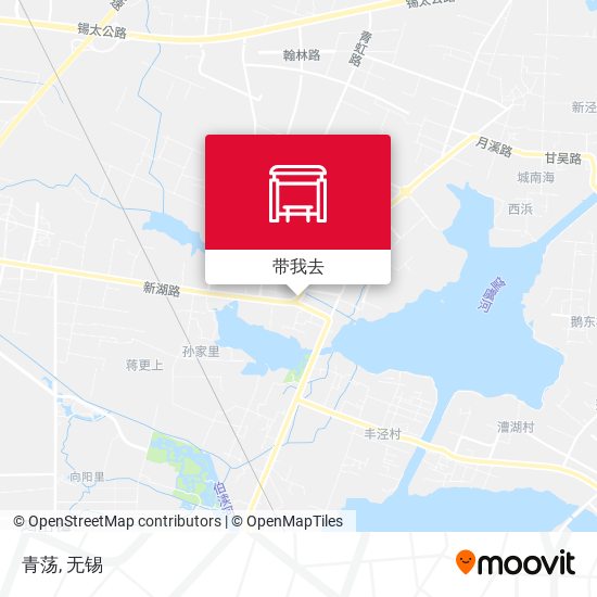 青荡地图