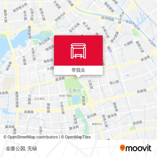 金匮公园地图