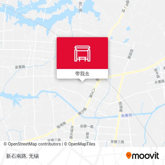 新石南路地图