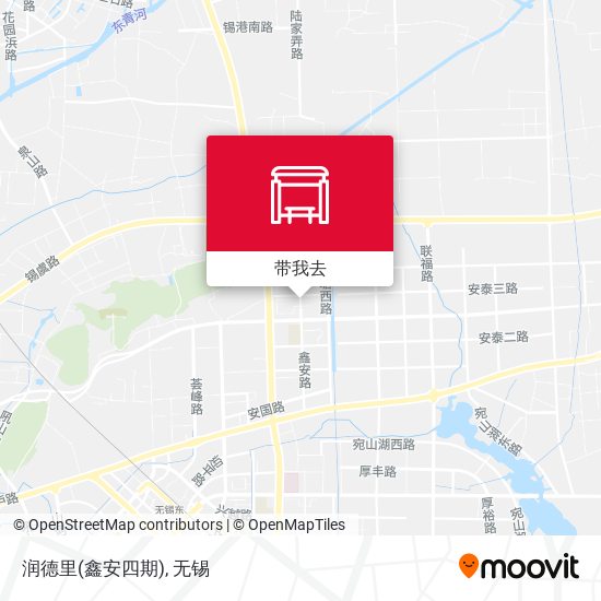 润德里(鑫安四期)地图