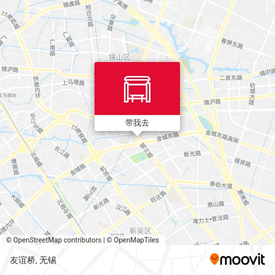 友谊桥地图