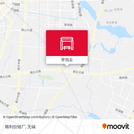 顺利拉链厂地图