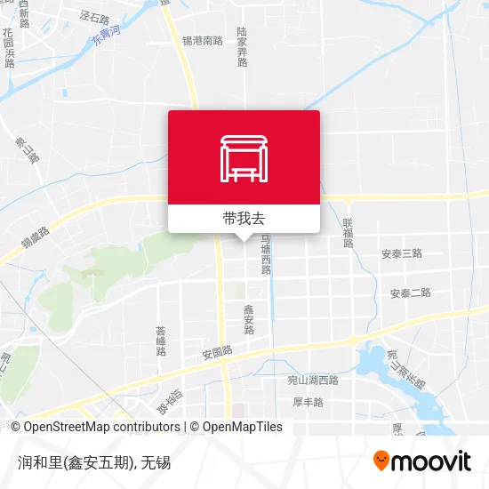 润和里(鑫安五期)地图