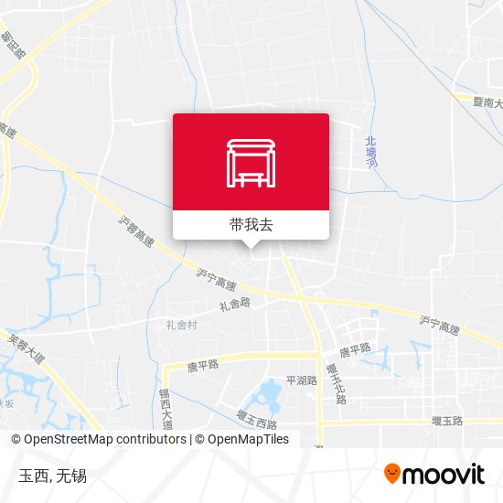 玉西地图
