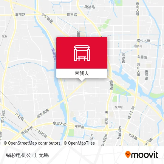 锡杉电机公司地图