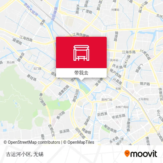 古运河小区地图
