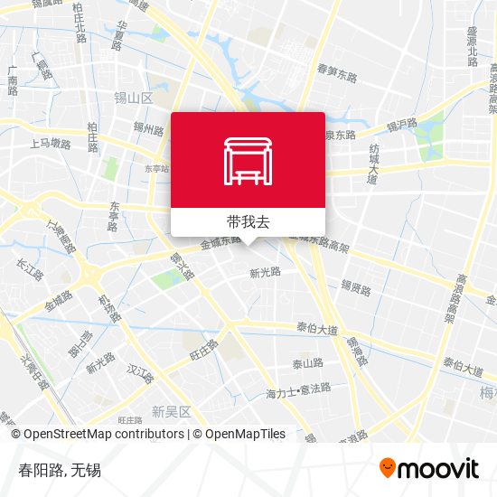 春阳路地图