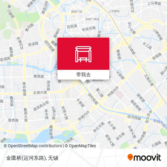 金匮桥(运河东路)地图